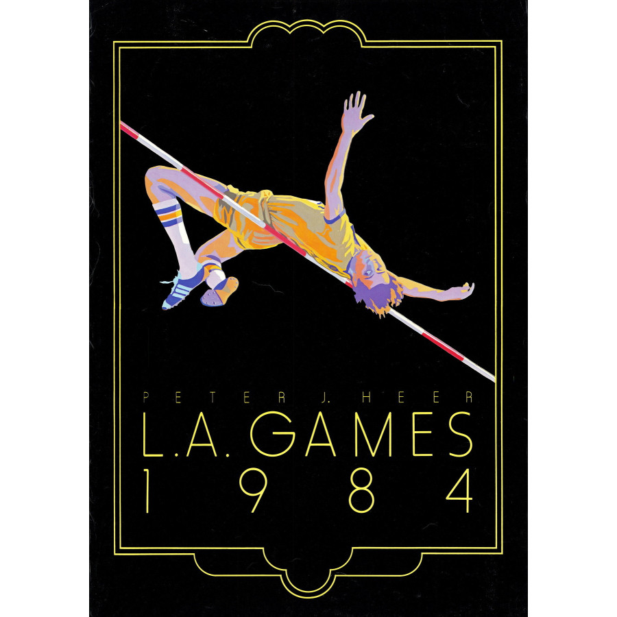 Peter J. Heer – Affiche L.A. Games, 1984