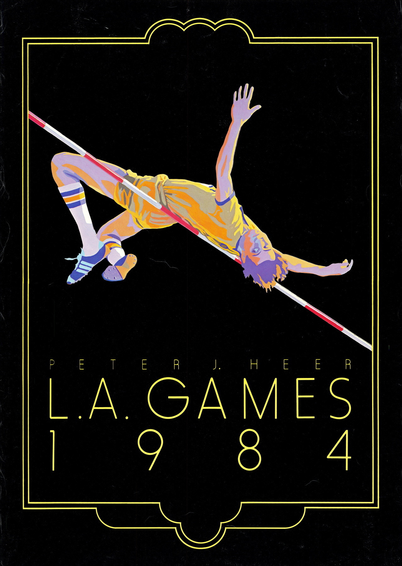 Leonor Finished - ProScenium Exhibition Poster, Paris 1982