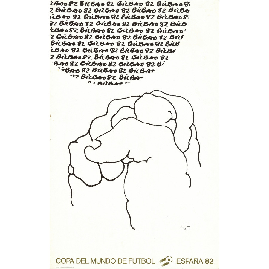 Eduardo Chillida – Copa Mundial de Litografía 1982