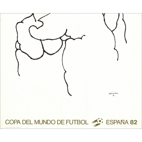 Eduardo Chillida – Copa Mundial de Litografía 1982