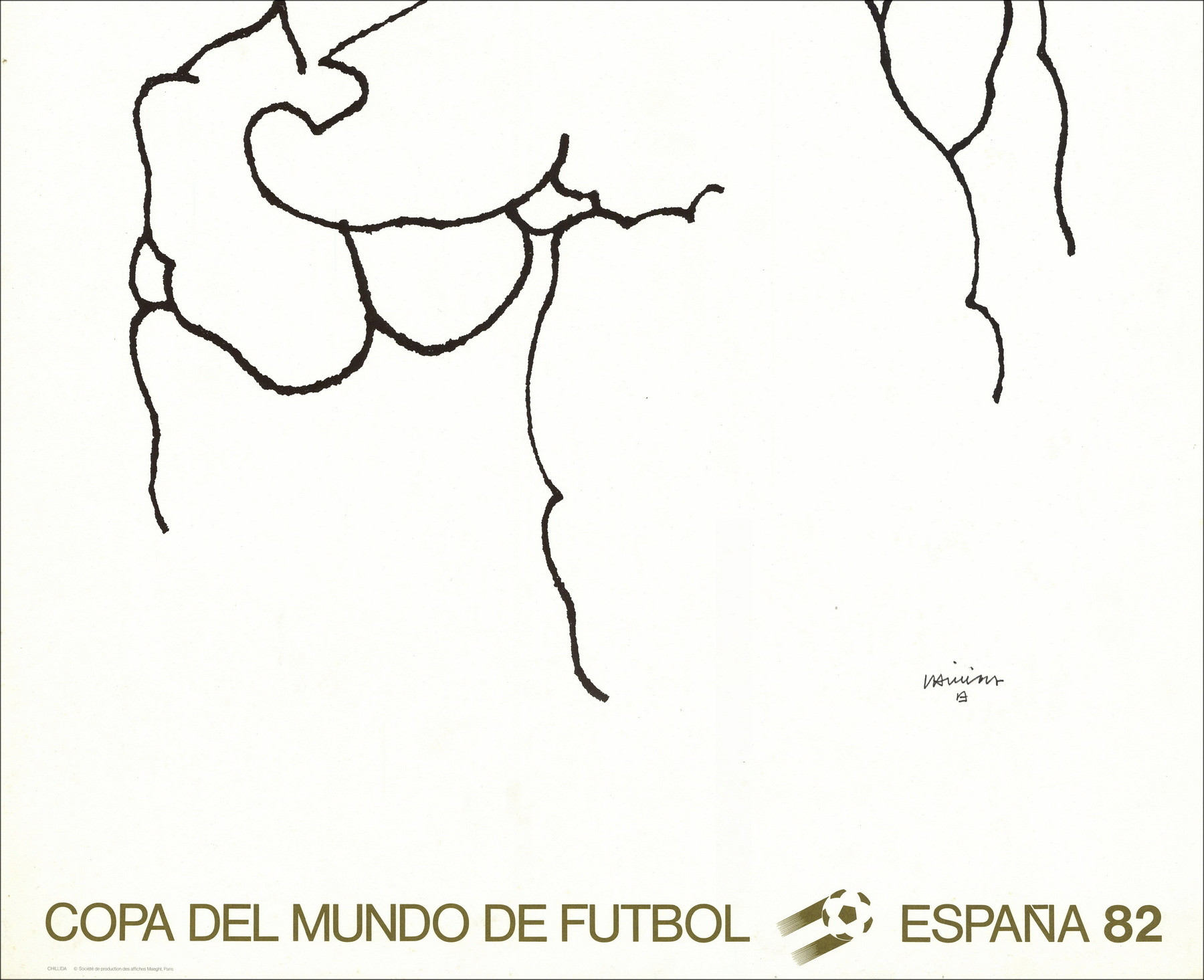 Eduardo Chillida – Copa Mundial de Litografía 1982