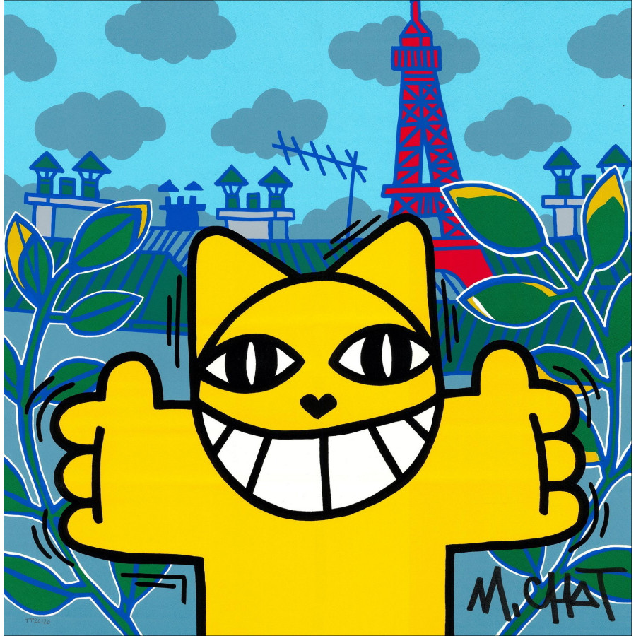 M.CHAT – Re-Escapade (2023), sérigraphie