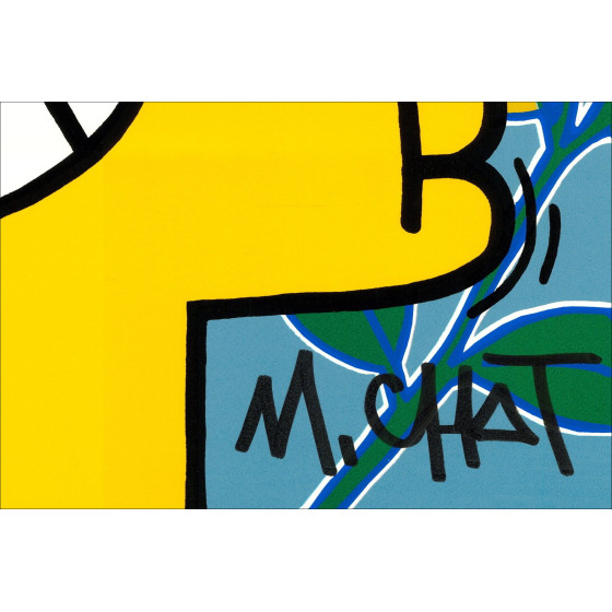 M.Chat - Re-Escapade (2023), Silkscreen