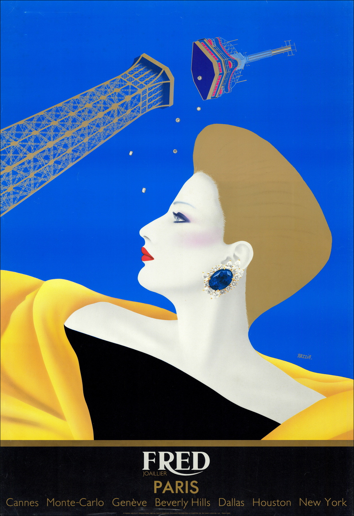 Razzia – Affiche Fred Joaillier Paris