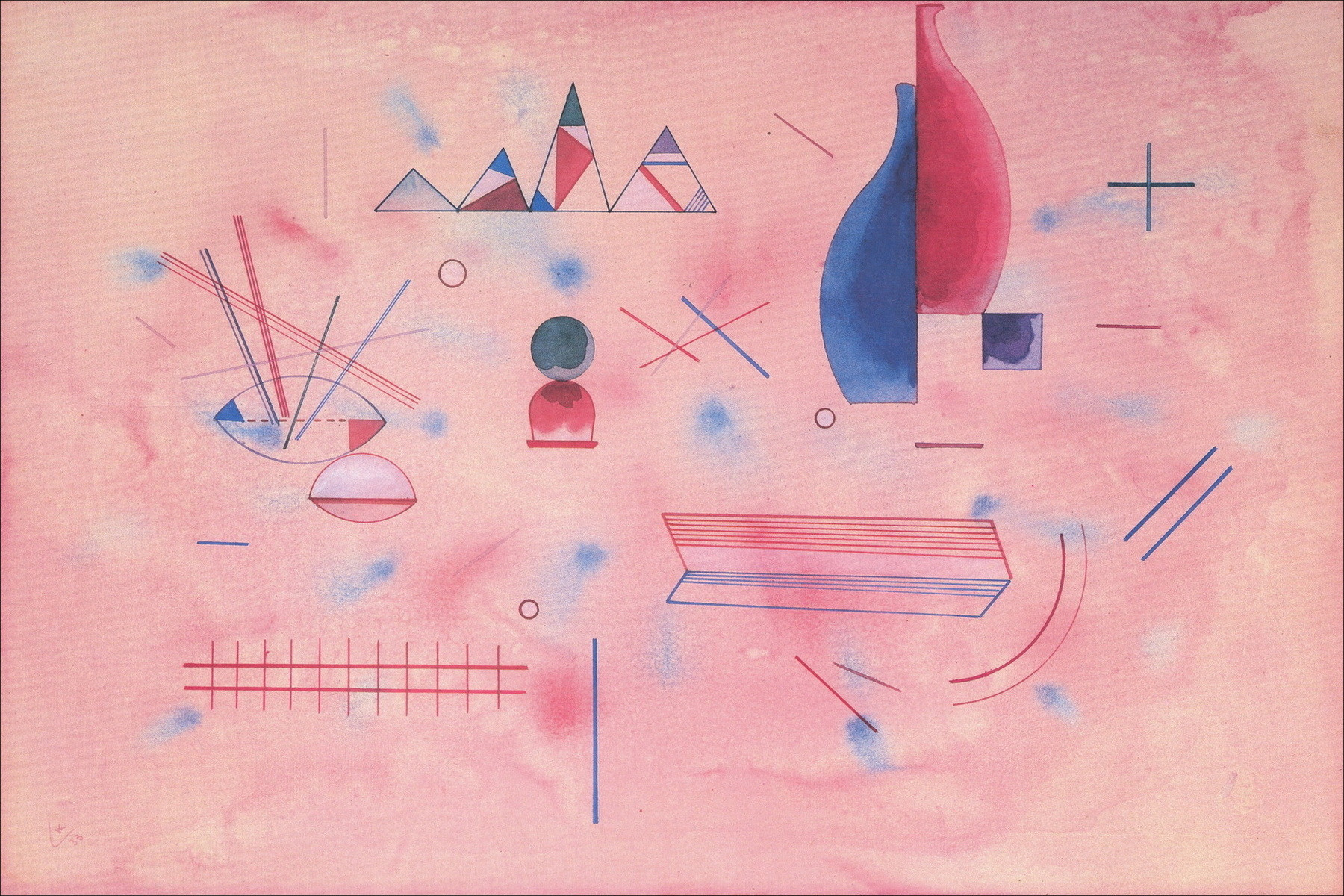 Vassily Kandinsky - Plakatstöcke, 1986