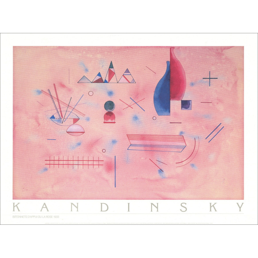 Vassily Kandinsky - Plakatstöcke, 1986