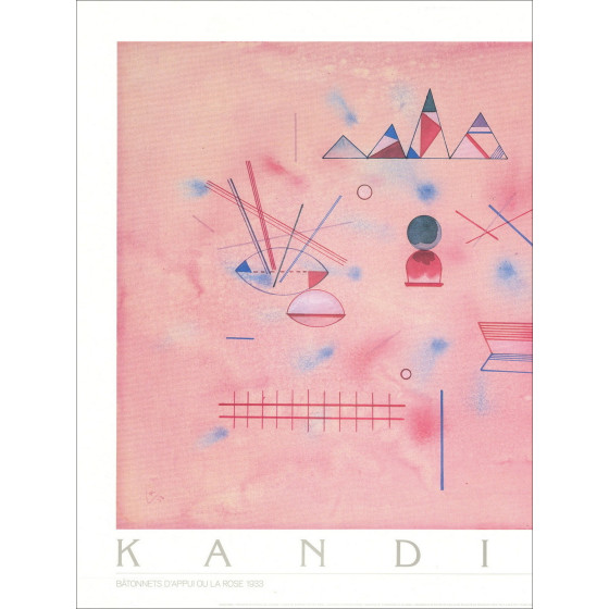 Vassily Kandinsky - Poster Sticks, 1986