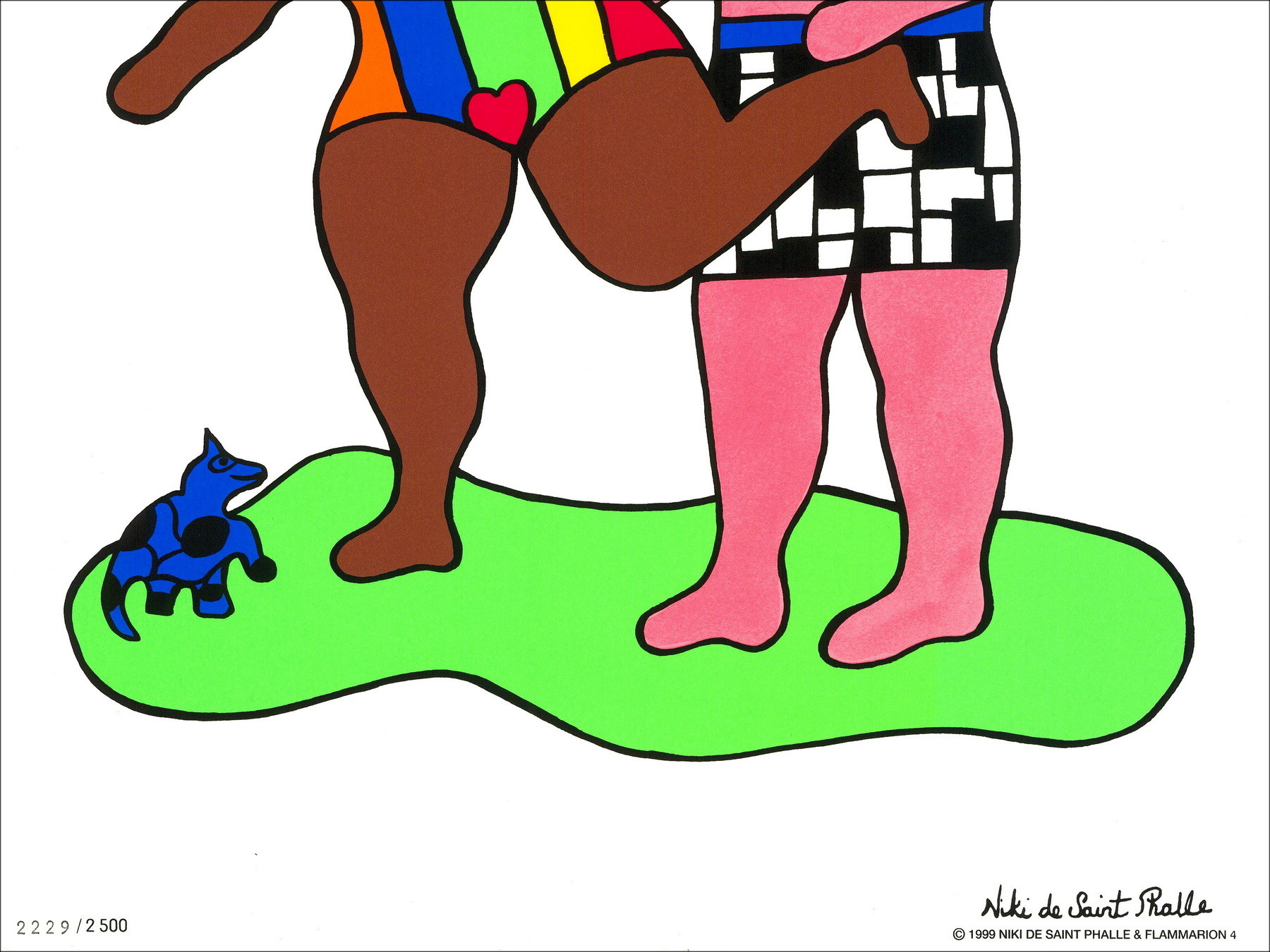 Niki de Saint Phalle - Zeefgeschafpel in de zon, 1999