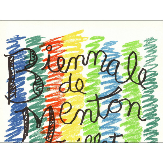 Man Ray - Menton Biennale Lithographie, 1970