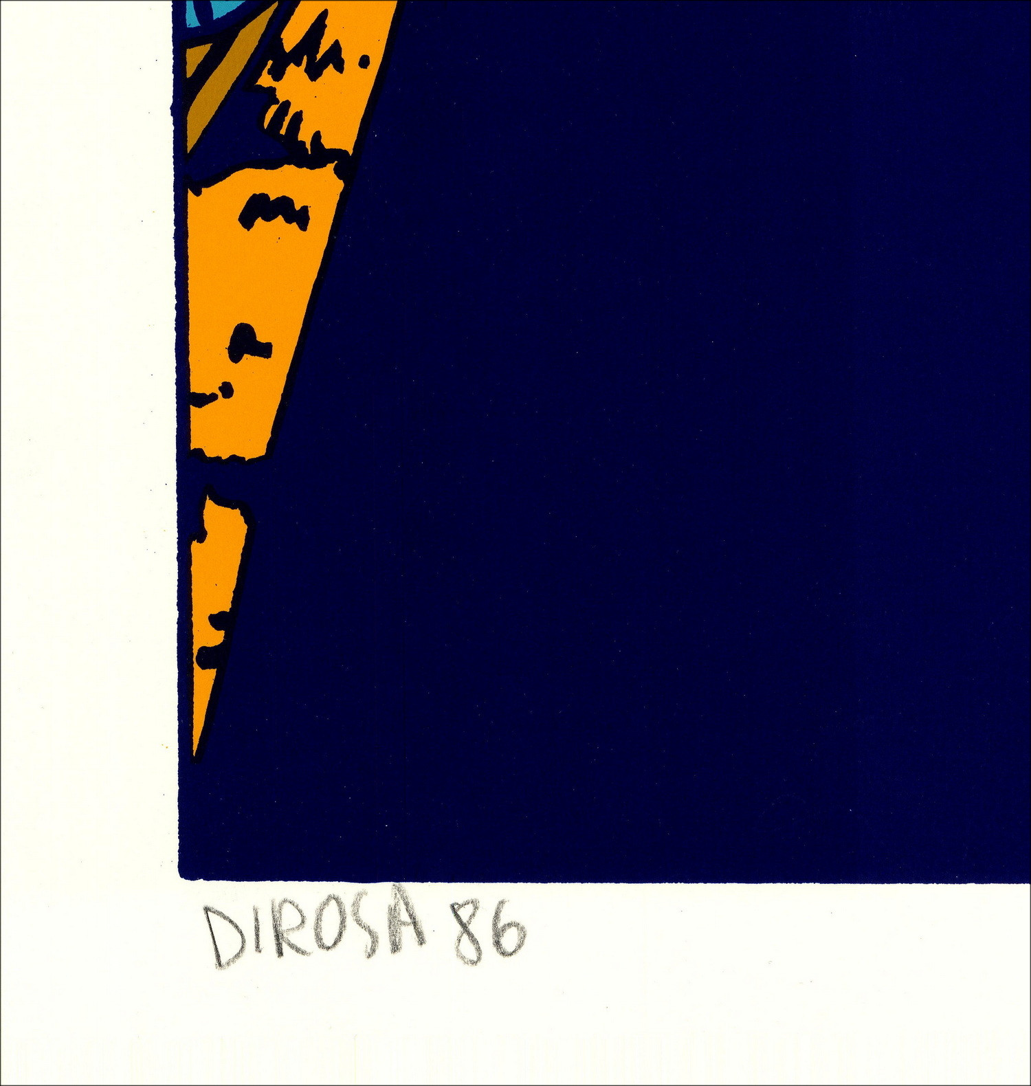 Hervé di Rosa - Tomba dello schermo, 1986