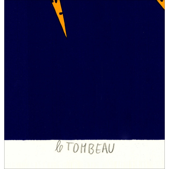 Hervé di Rosa - Tomba dello schermo, 1986