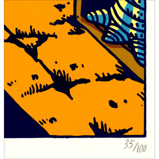 Hervé di Rosa - Screen Print Tomb, 1986