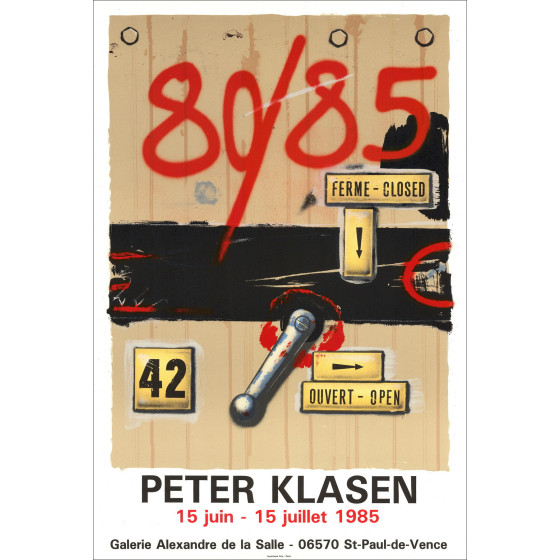 Peter Klasen – Exposición litográfica St-Paul-de-Vence