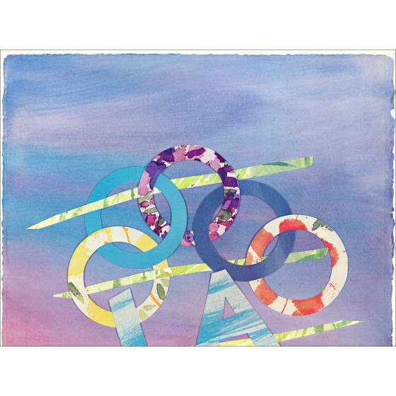 Billy Al Bengston – Affiche Jeux Olympiques Los Angeles 1984