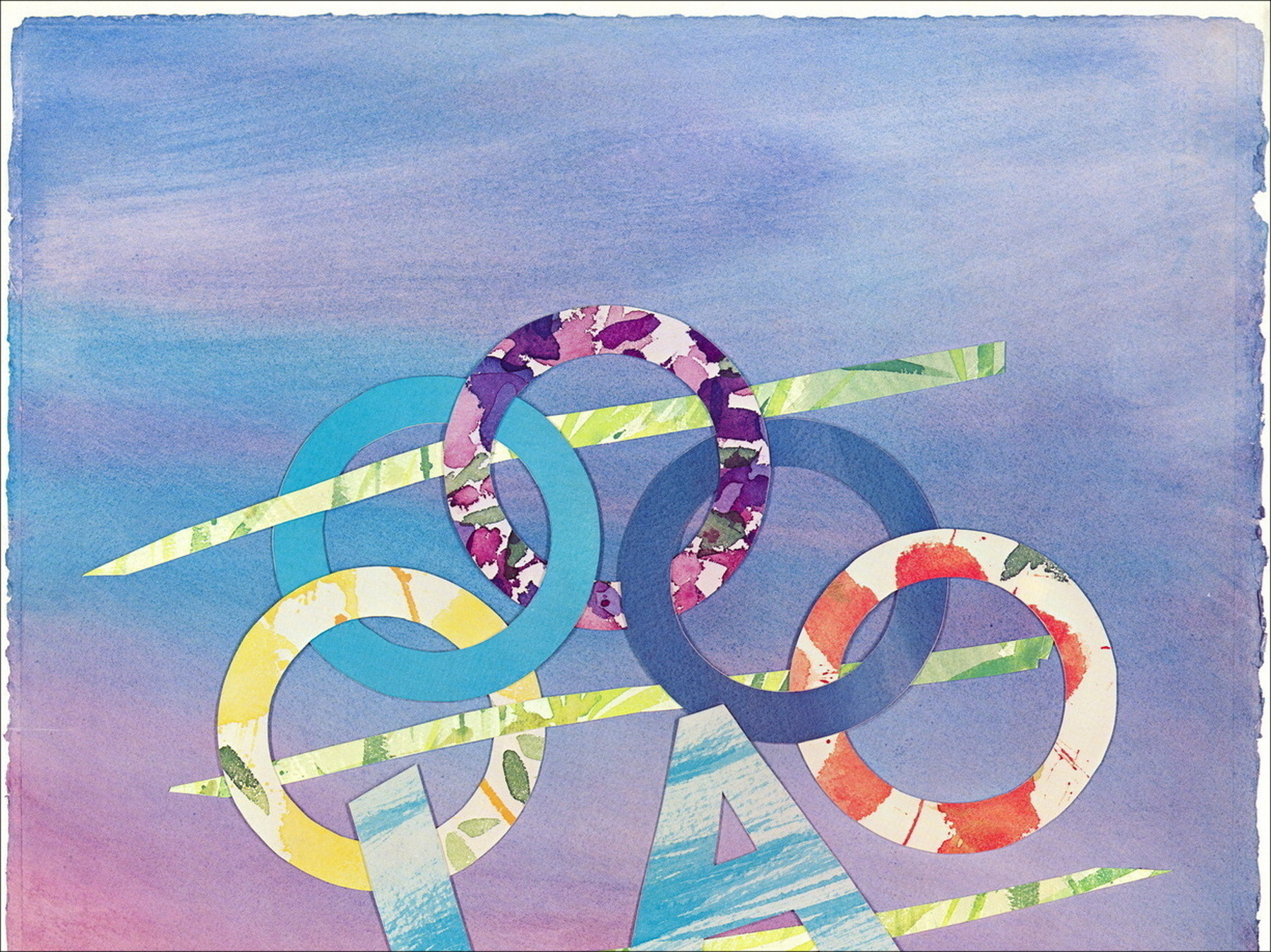 Billy Al Bengston – Affiche Jeux Olympiques Los Angeles 1984