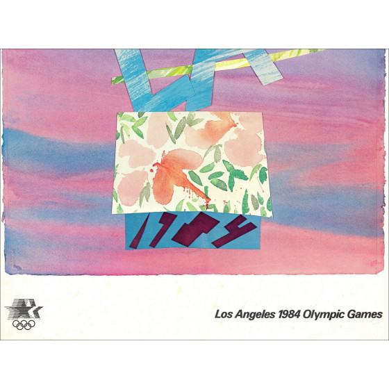Billy Al Bengston – Affiche Jeux Olympiques Los Angeles 1984