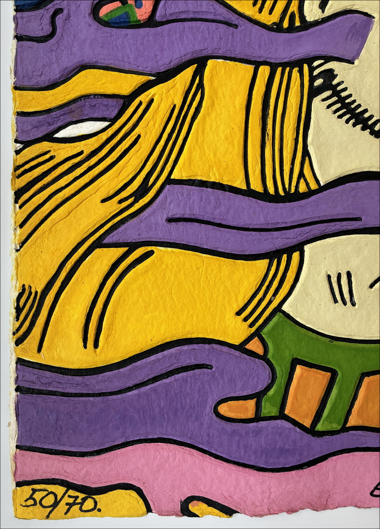 Erró - AquaGravure Blonde Woman, CIRCA 2015