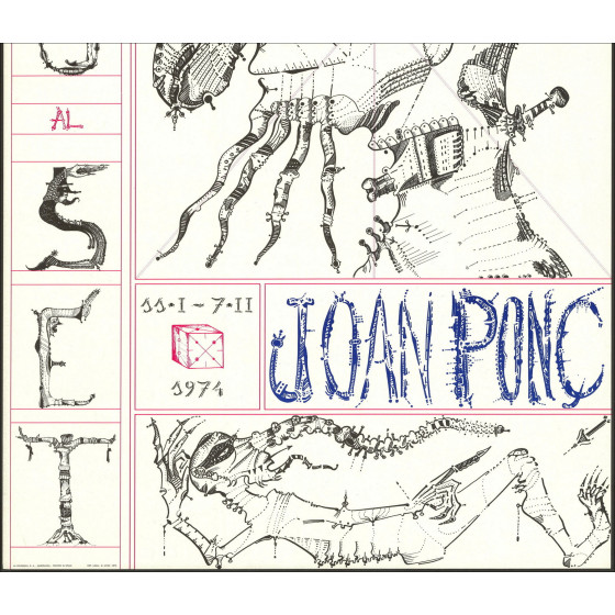 Joan Ponç – Affiche Exposition Galeria Conseil, 1974