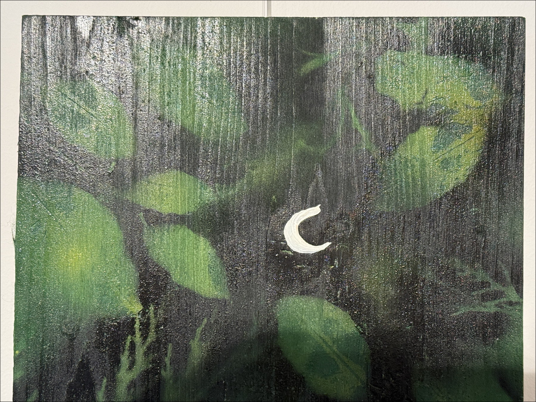 Jérôme Mesnager - der Wald (2023) Original Malerei
