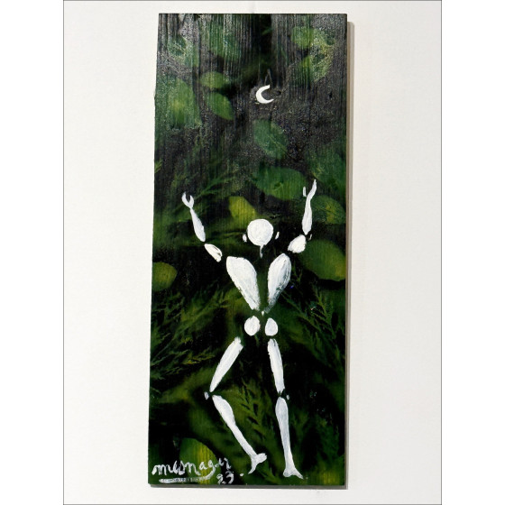 Jérôme Mesnager - der Wald (2023) Original Malerei