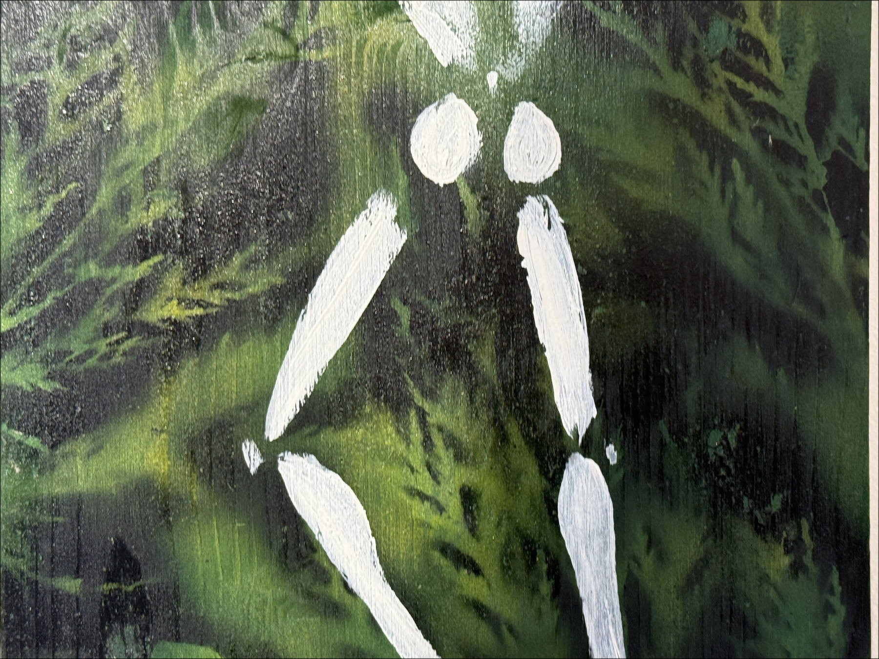 Jérôme Mesnager - The Forest (2023) Pittura originale