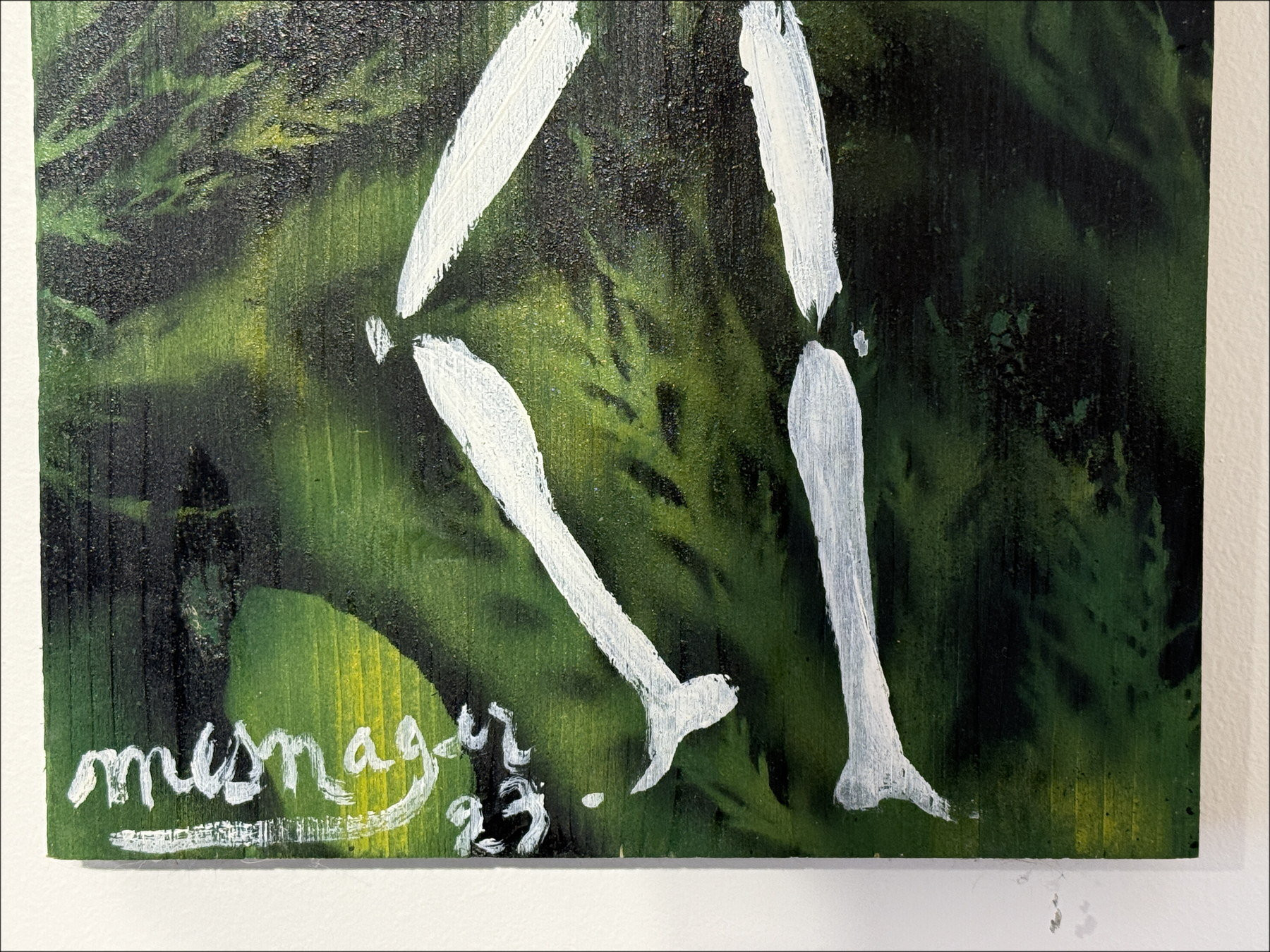 Jérôme Mesnager - The Forest (2023) Pittura originale