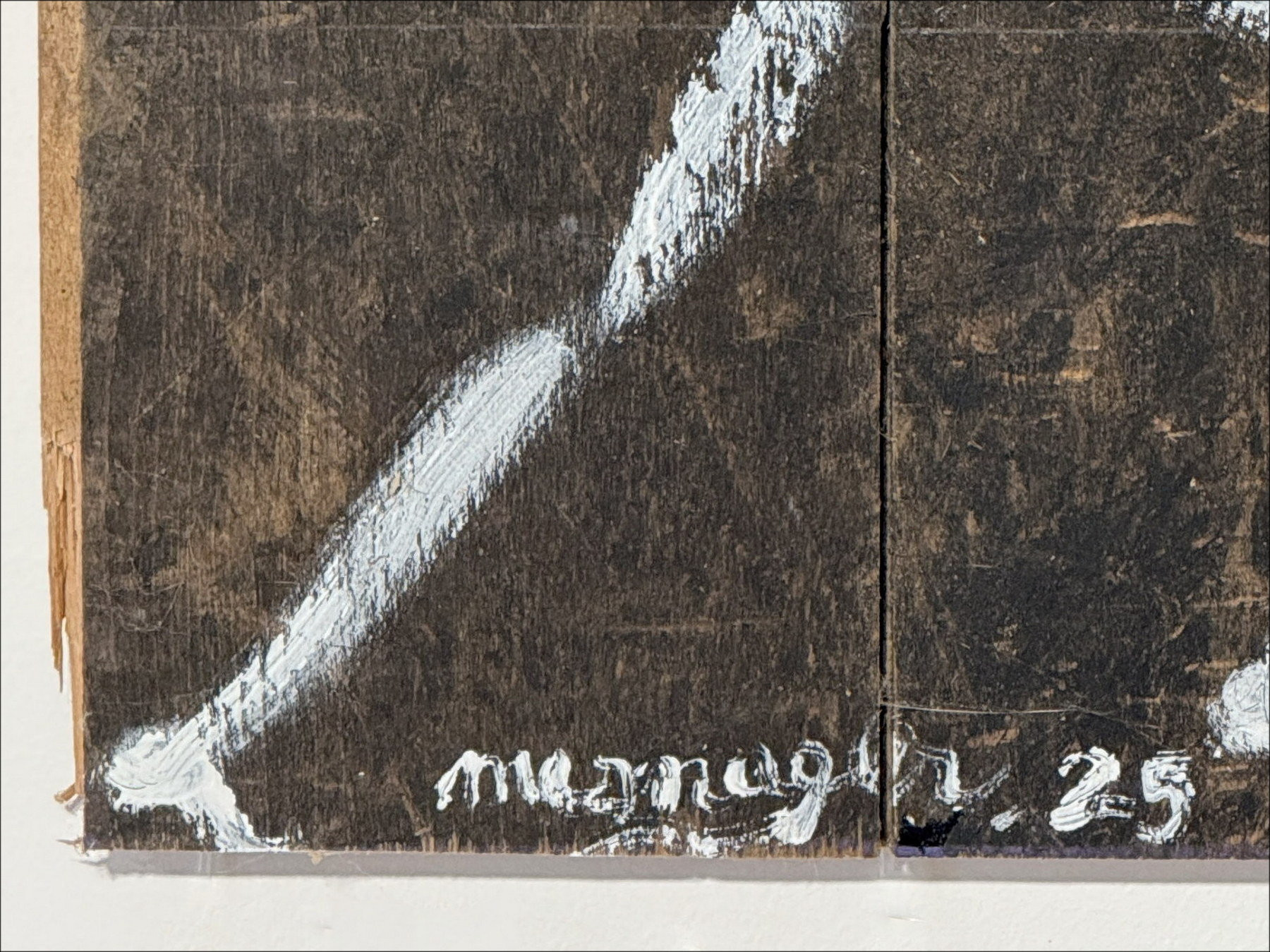Jérôme Mesnager - The Man in White (2025) Pittura