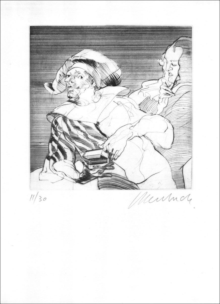 Kaufen Sie Dom Juan III Claude Weisbuch Original Gravur
