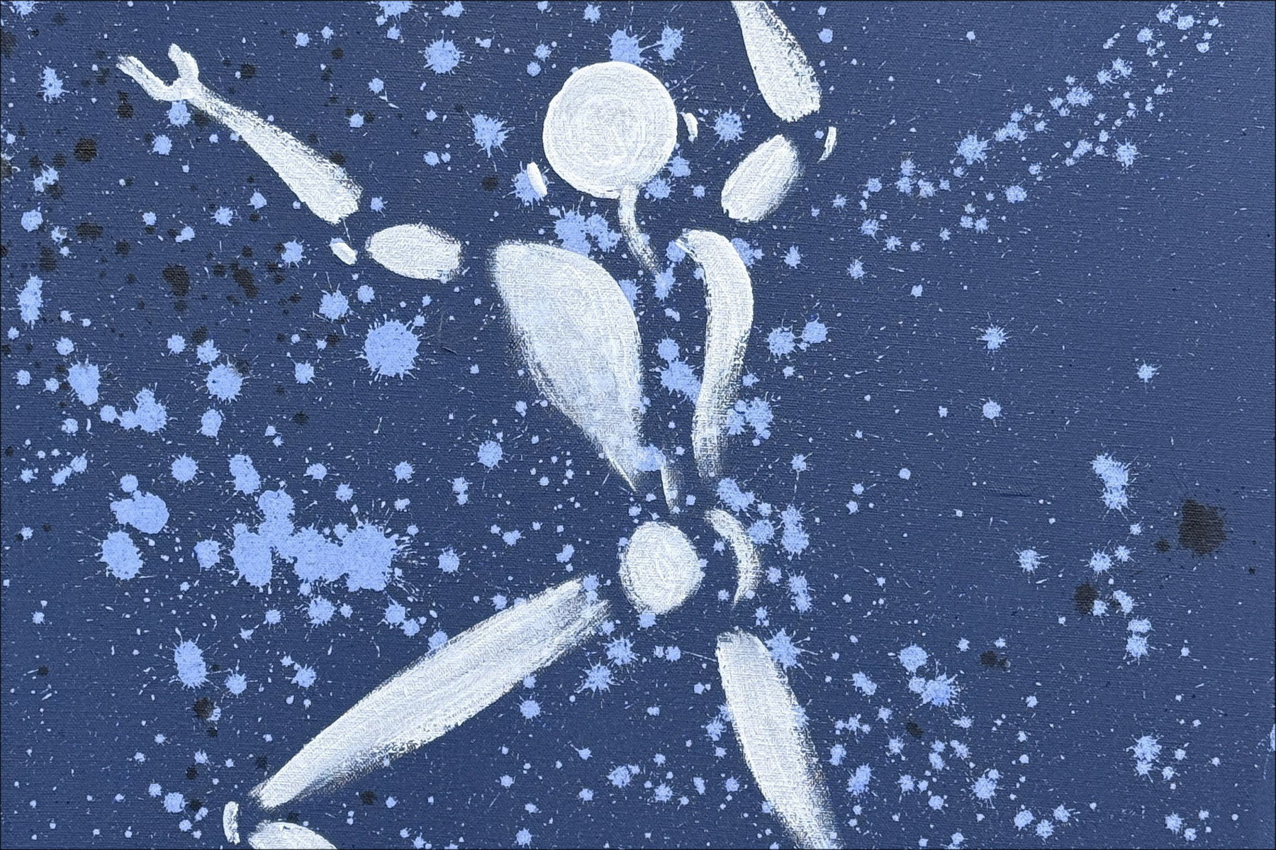 Acheter Peinture L'homme en blanc de Jérôme MESNAGER 2025