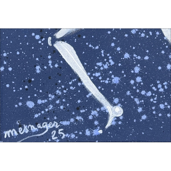 Acheter Peinture L'homme en blanc de Jérôme MESNAGER 2025