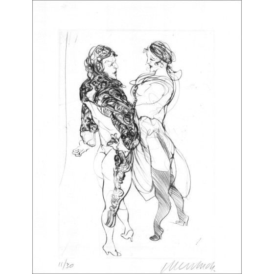 Comprar Grabado original Claude Weisbuch Dom Juan V 