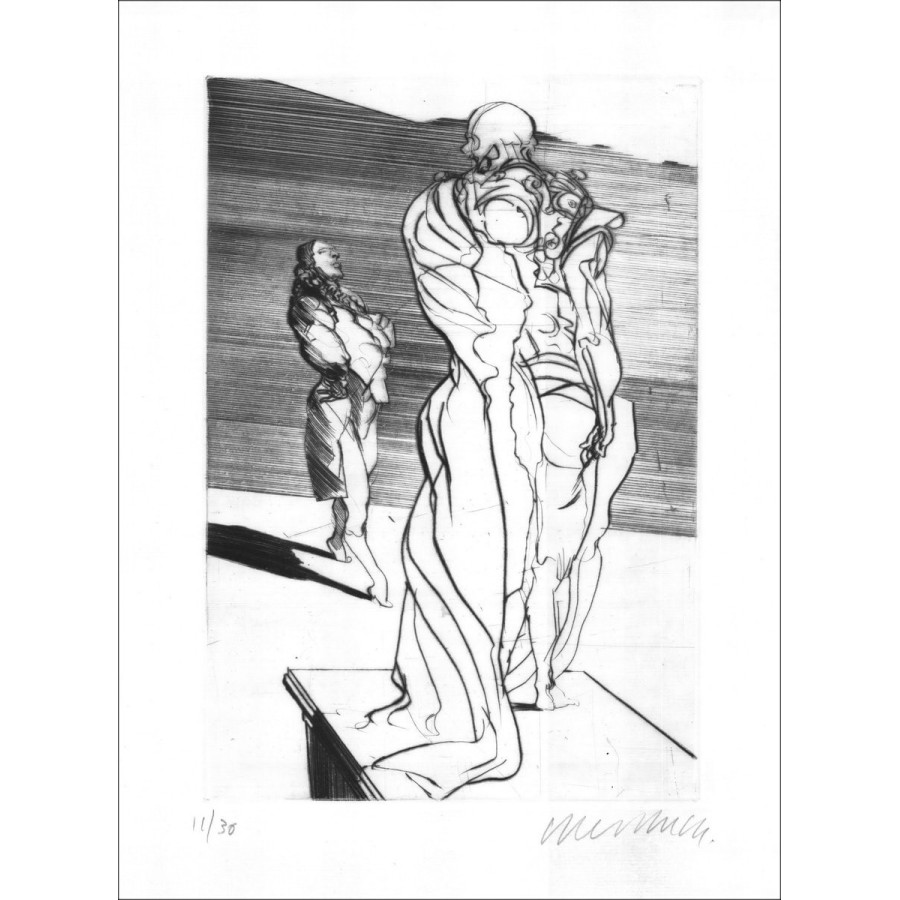 Buy Original Engraving Claude WEISBUCH Don Juan VIII