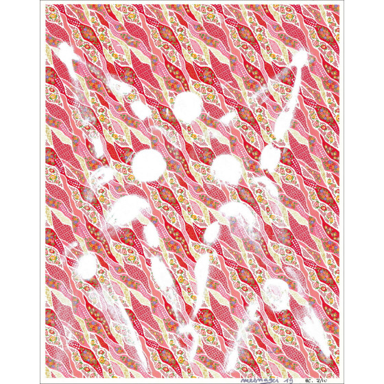 Jérôme Mesnager - Silkscreen La Ronde, 2019