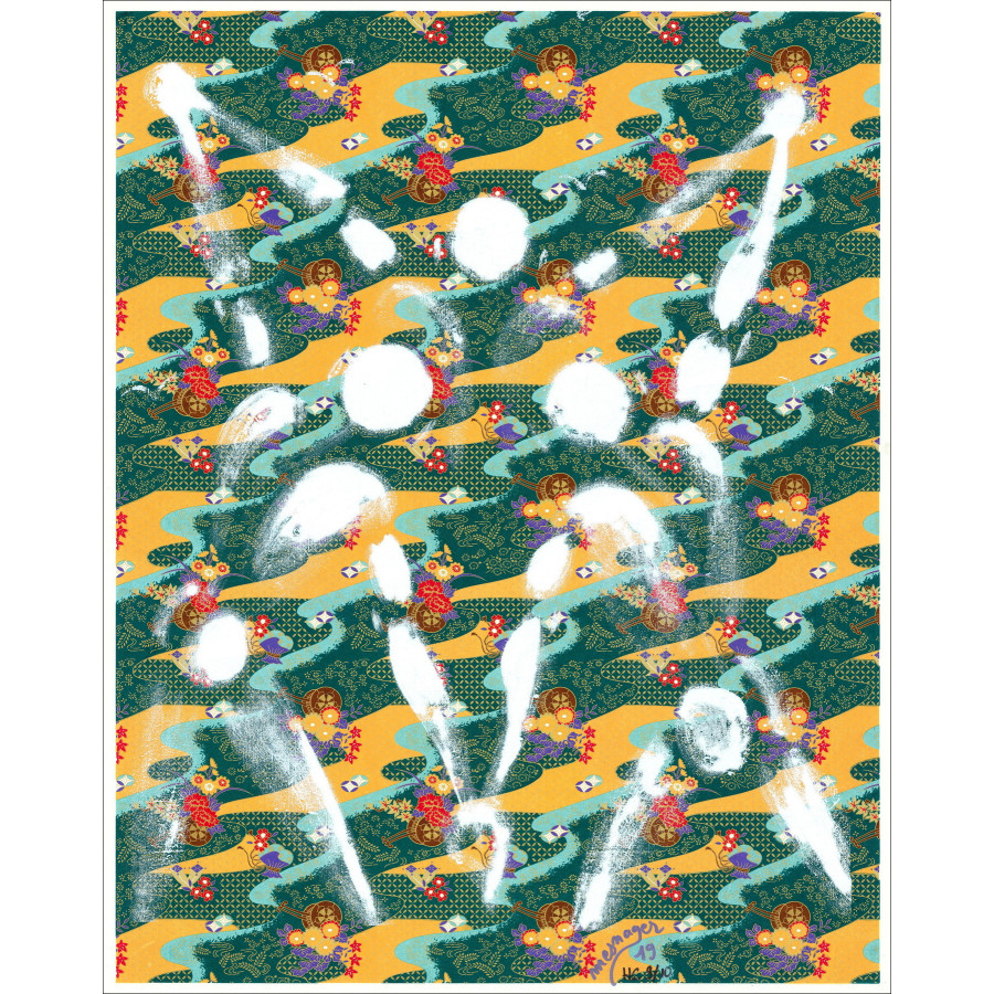 Jérôme Mesnager - Silkscreen La Ronde, 2019