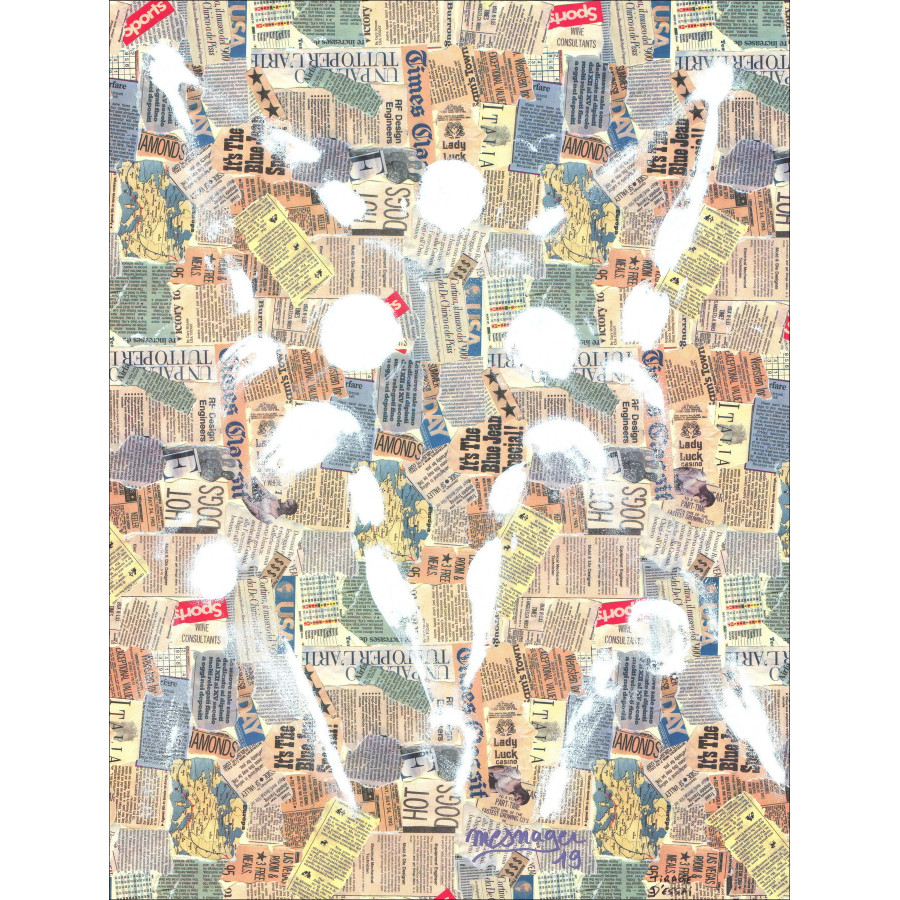 Jérôme Mesnager – Screenprint La Ronde, 2019