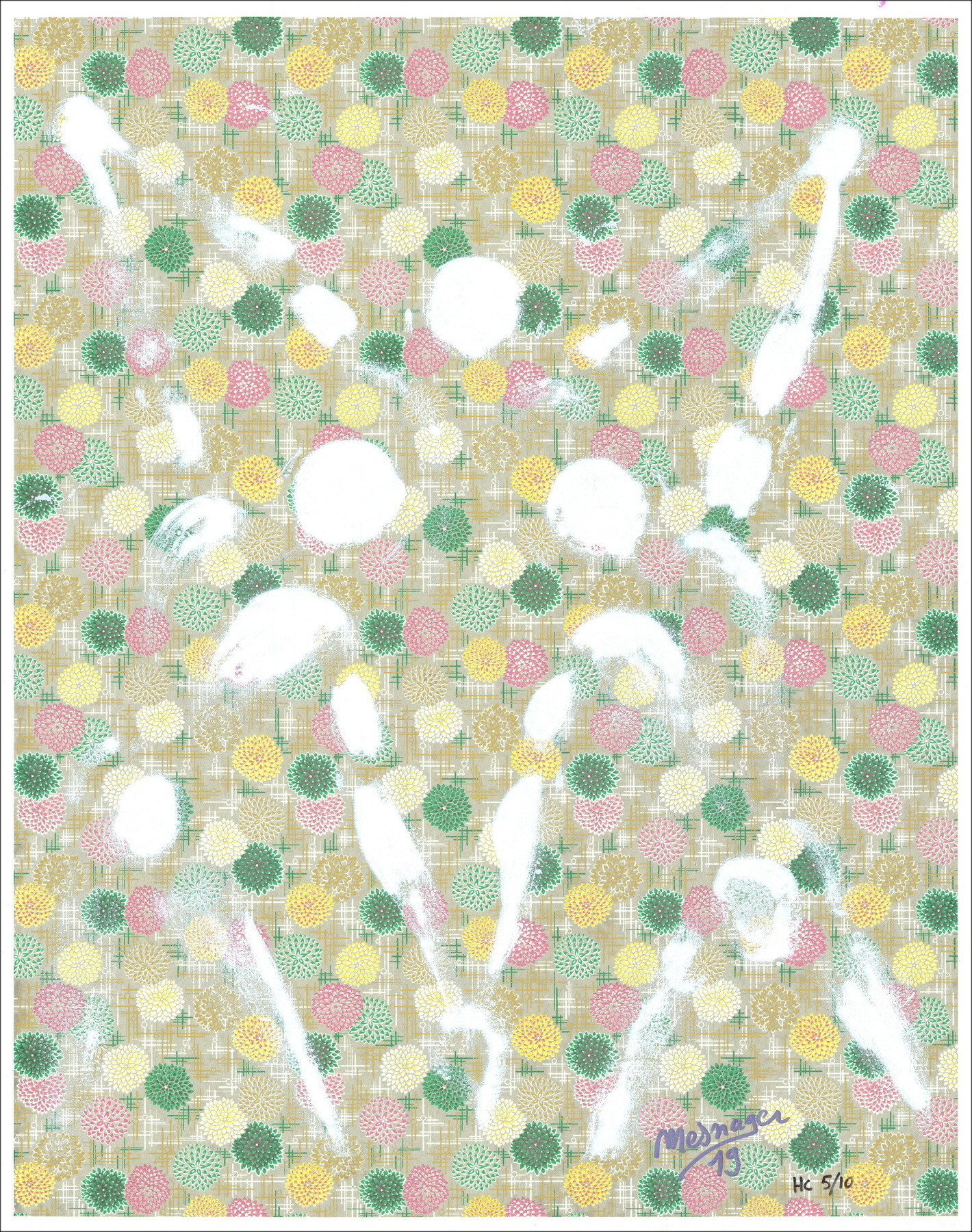 Jérôme Mesnager – Screenprint La Ronde, 2019