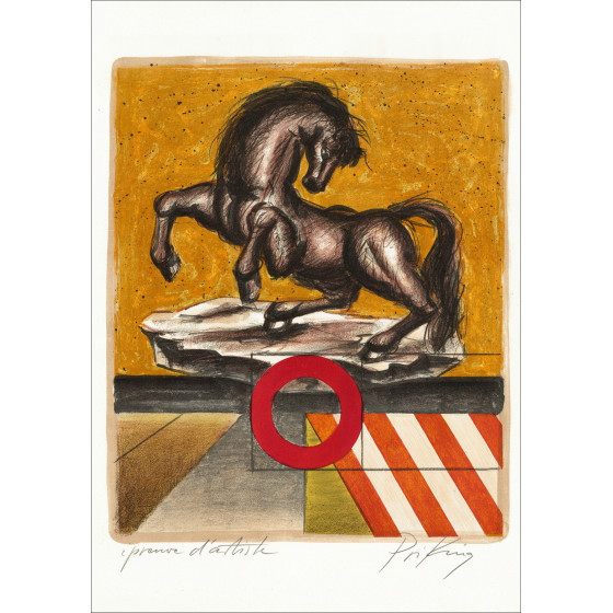 Frantz Prinking - Litografia dopo la tempesta, 1972