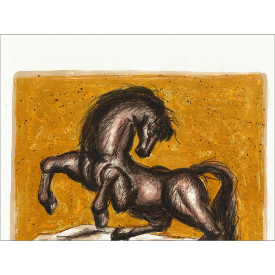 Frantz Prinking - Litografia dopo la tempesta, 1972