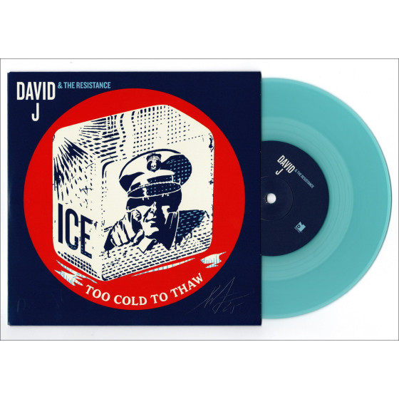 SHEPARD FAIREY (OBEY) ICE Too Cold to Thaw, David J, disco