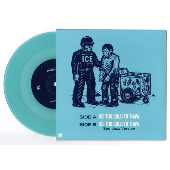 SHEPARD FAIREY (OBEY) ICE Too Cold to Thaw, David J, disc