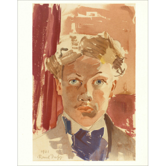 DUFY Raoul - Lithograph "Portrait" Mourlot 1965