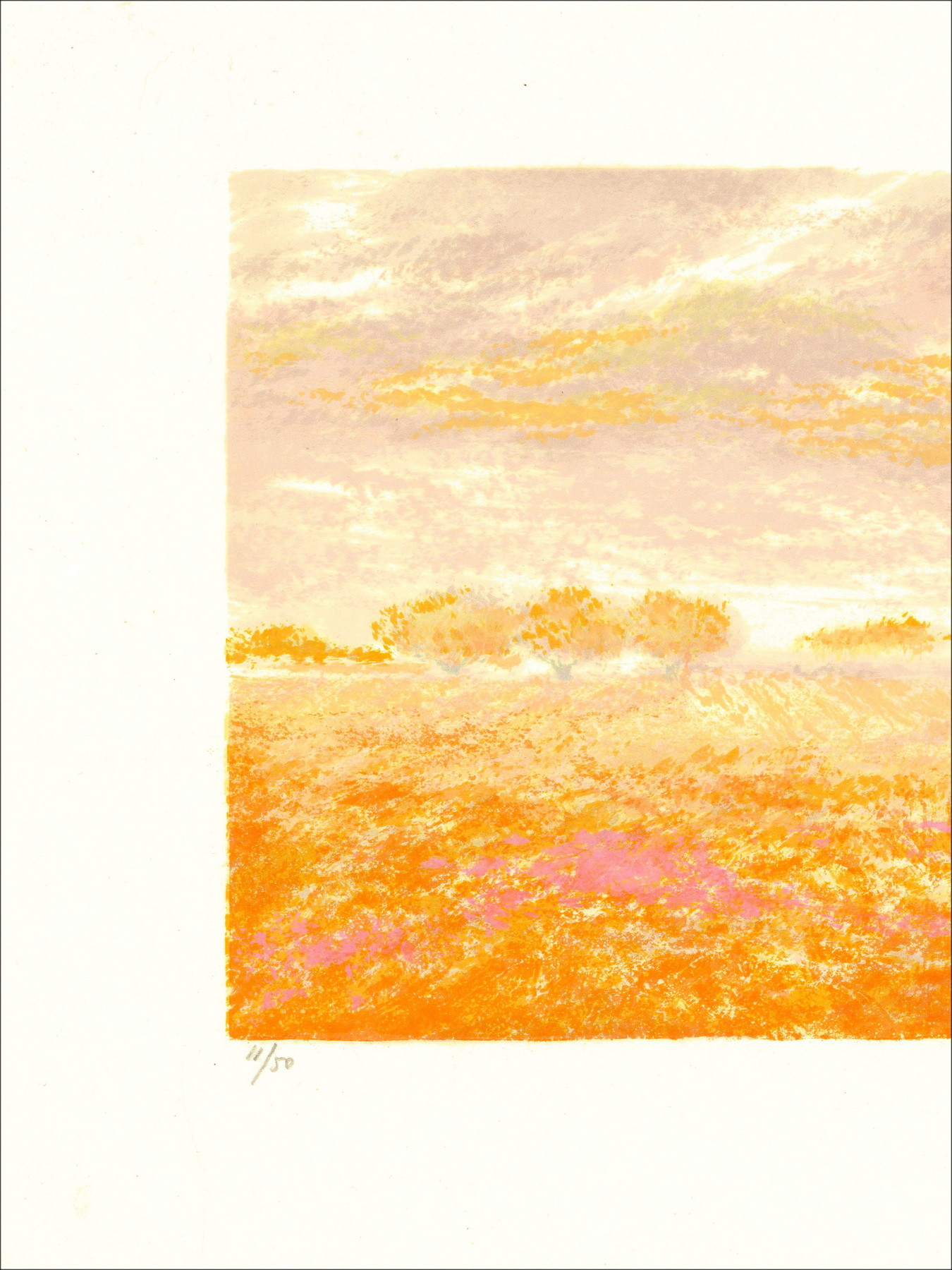 Claude MANOUKIAN - Litografia, Nei campi