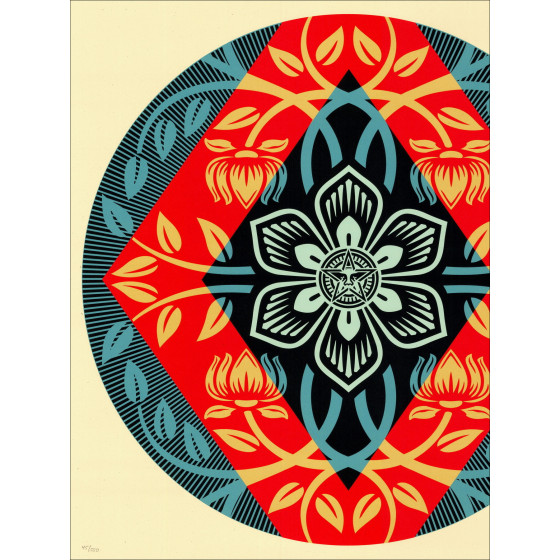 Shepard Faver - Obey Diamond Flower Round 2022
