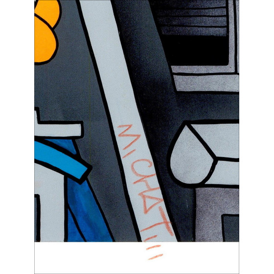 ➦ París, la isla de Cité M.Chat (Thoma Vuille) Silkscreen 2022