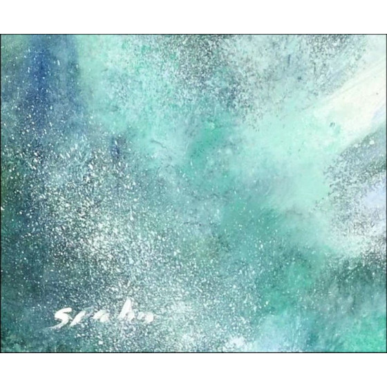 Victor Spahn, Golfeur le swing, peinture originale huile sur toile