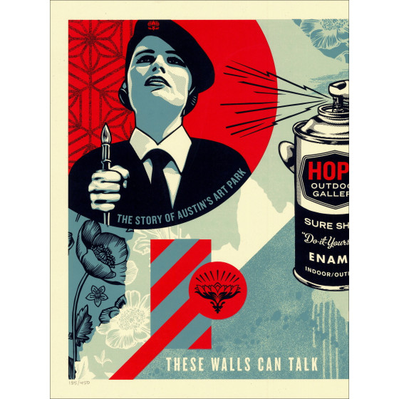 Shepard Fairey – HOPE Outdoor Gallery (2025)