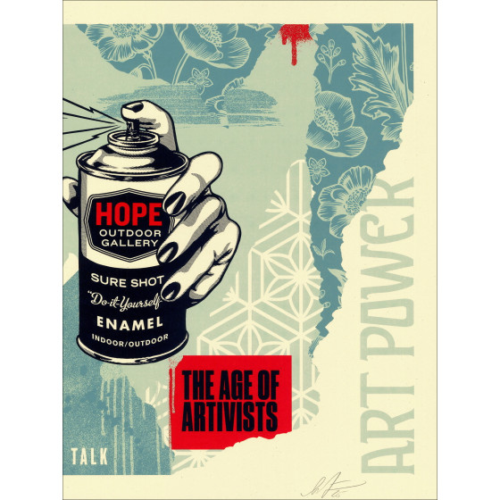 Shepard Fairey - Hope Gallery all'aperto (2025)