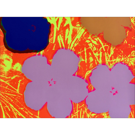 Andy Warhol – Sunday Flower 69, sérigraphie