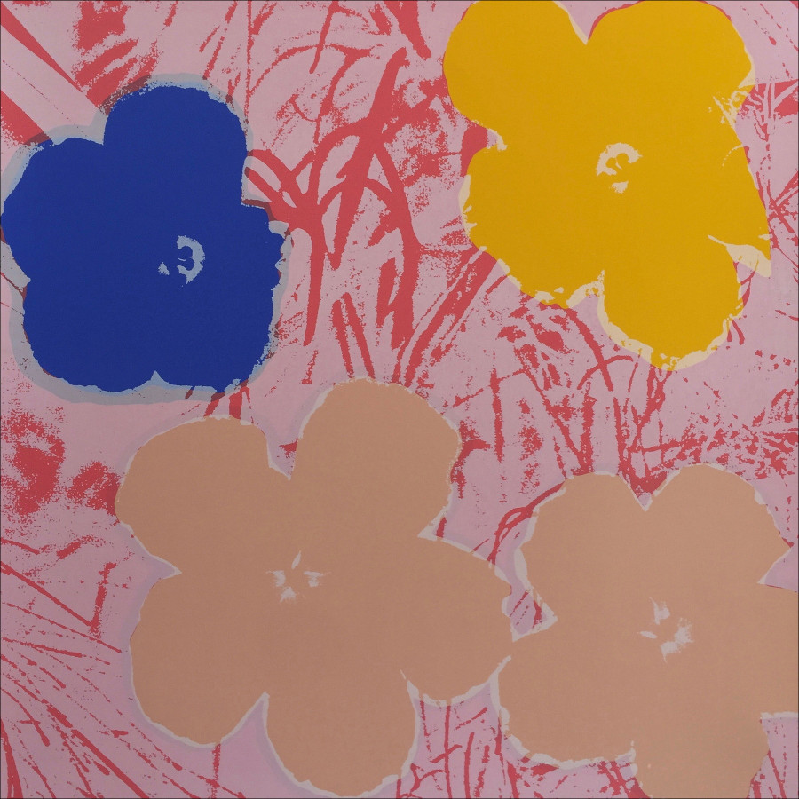 Andy Warhol – sérigraphie - Sunday Flower 70