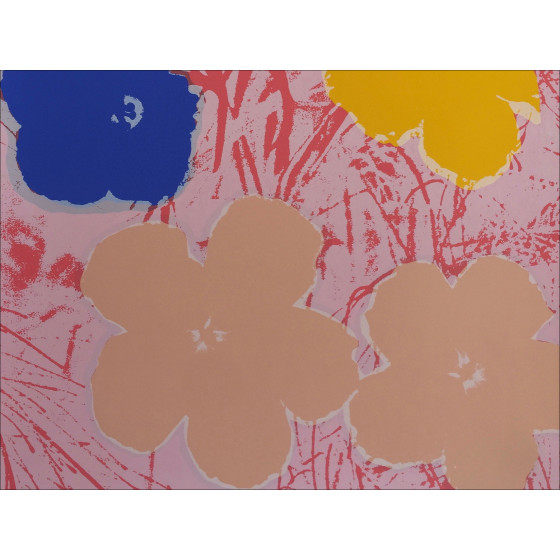 Andy Warhol - Silkscreen - Sunday Flower 70